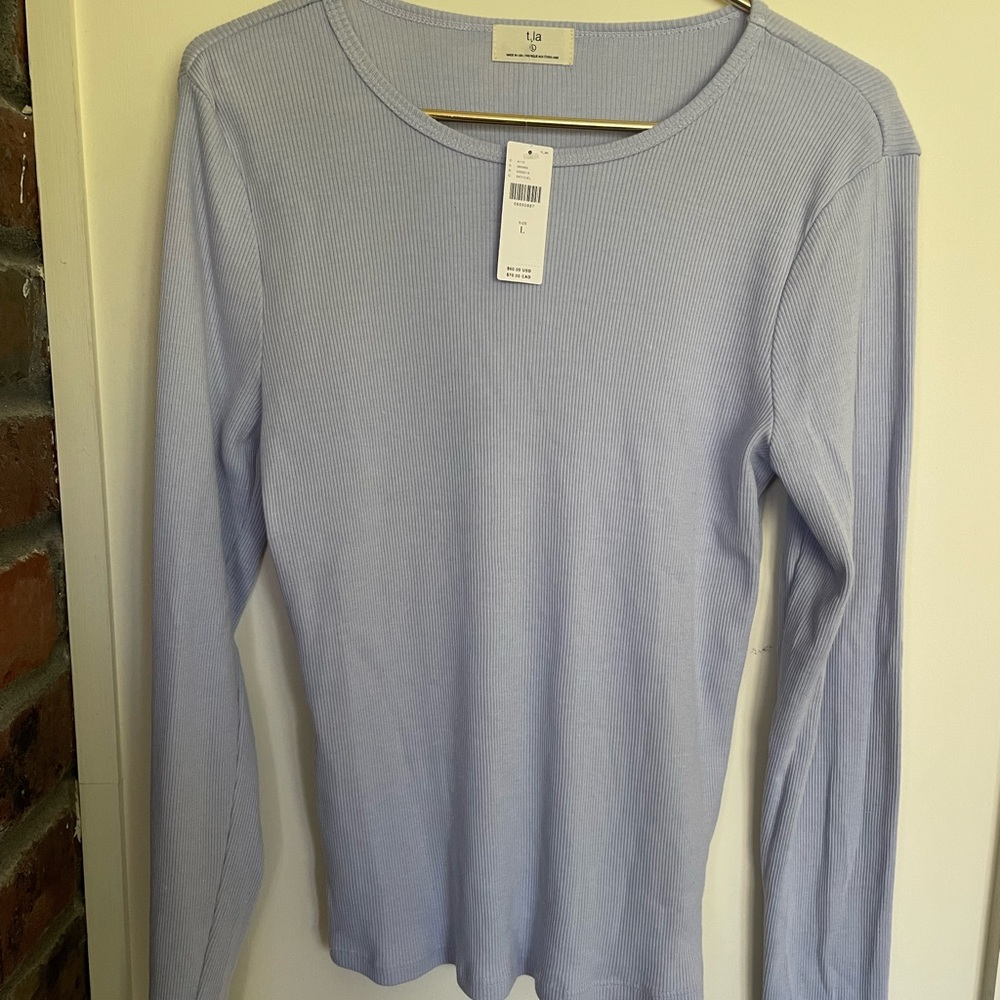 Anthropologie T.La Classic Comfy Top